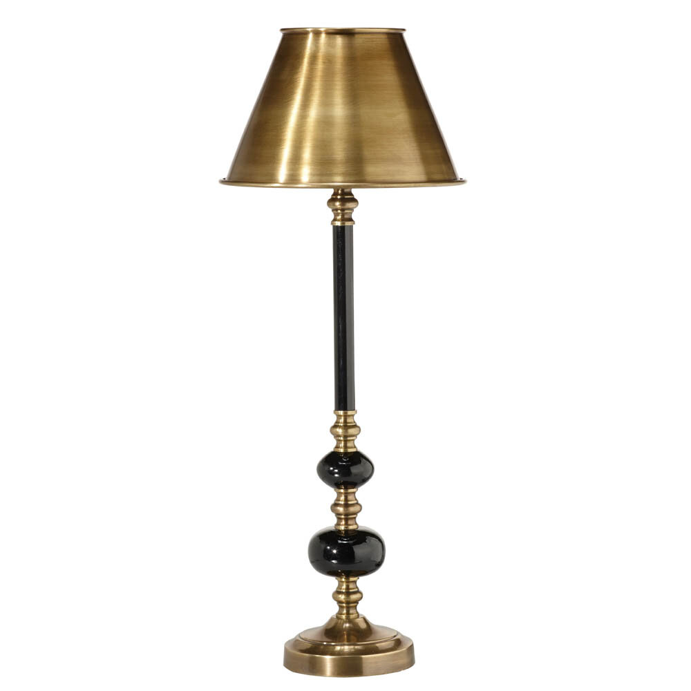 Abbey bordslampa med metallskärm 57cm