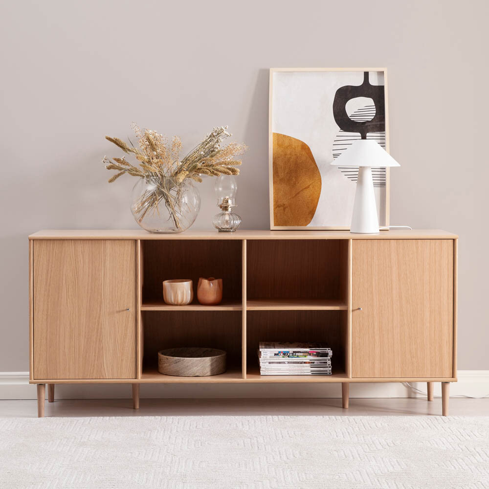 Mistral sideboard med hyllor