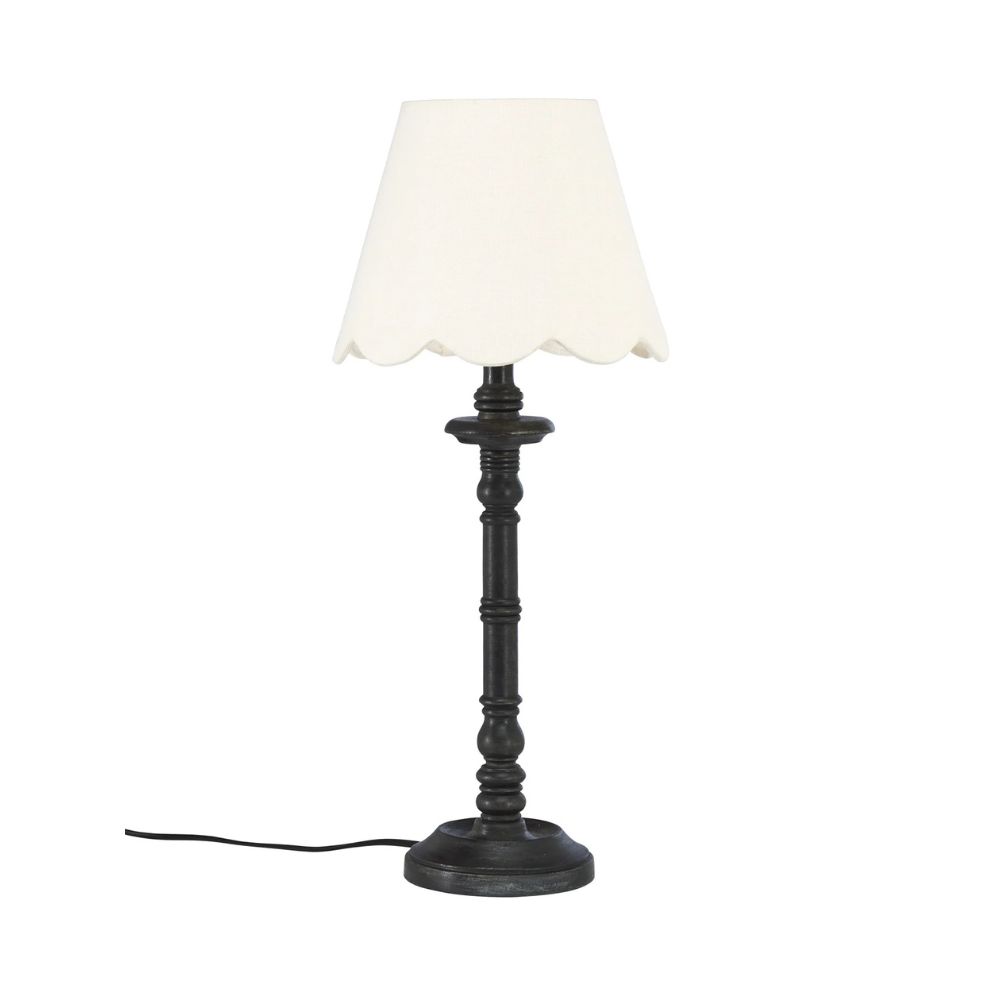 Joy Bordslampa Svartbrun/vit 54cm